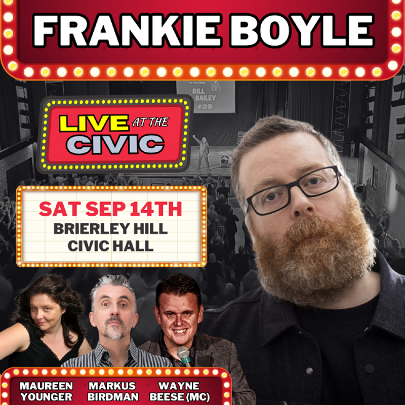 Frankie Boyle - Live At The Civic, 14th September 2024