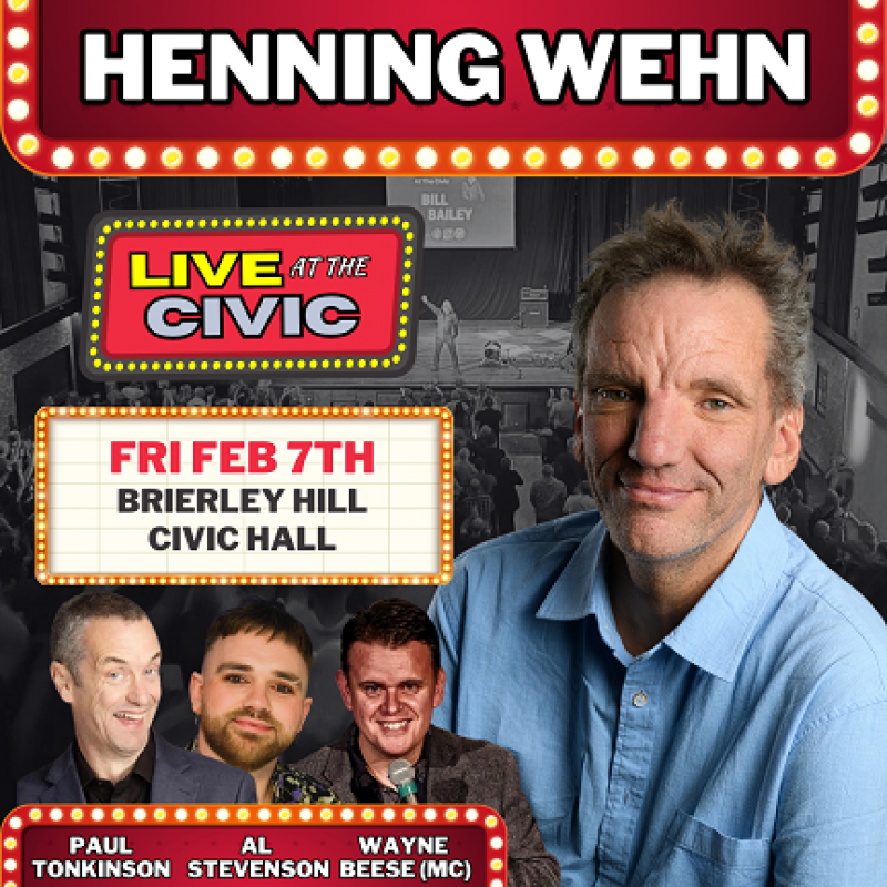 Live At The Civic Comedy Night, 7th February 2025