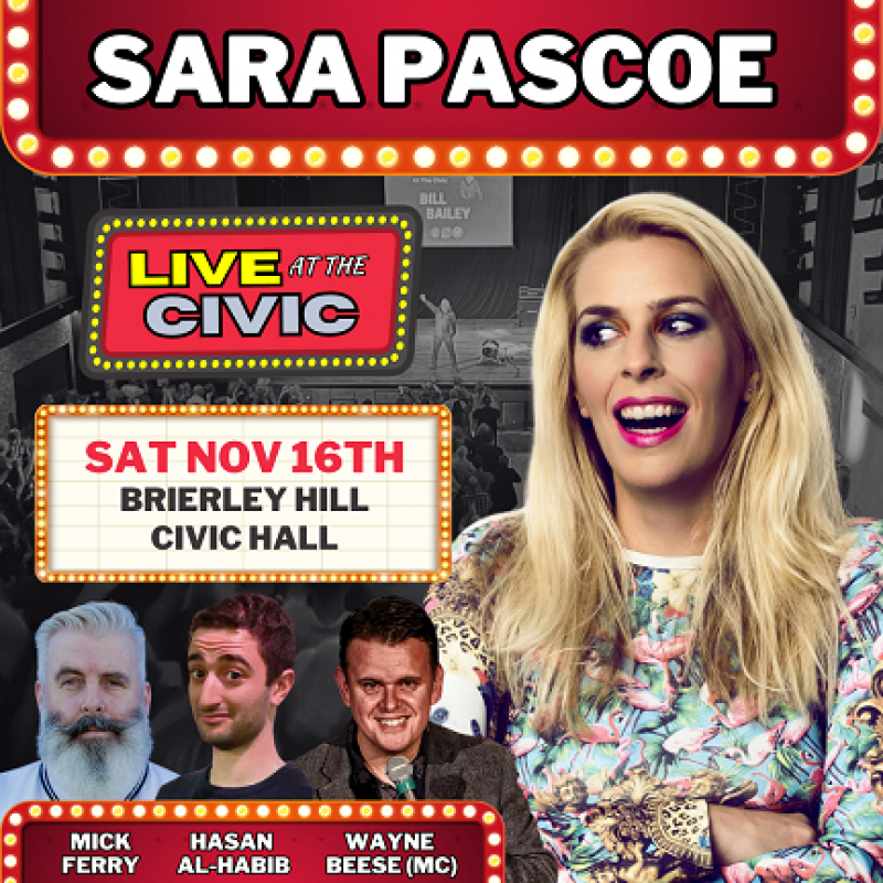 Sara Pascoe - Live At The Civic, 16th November 2024