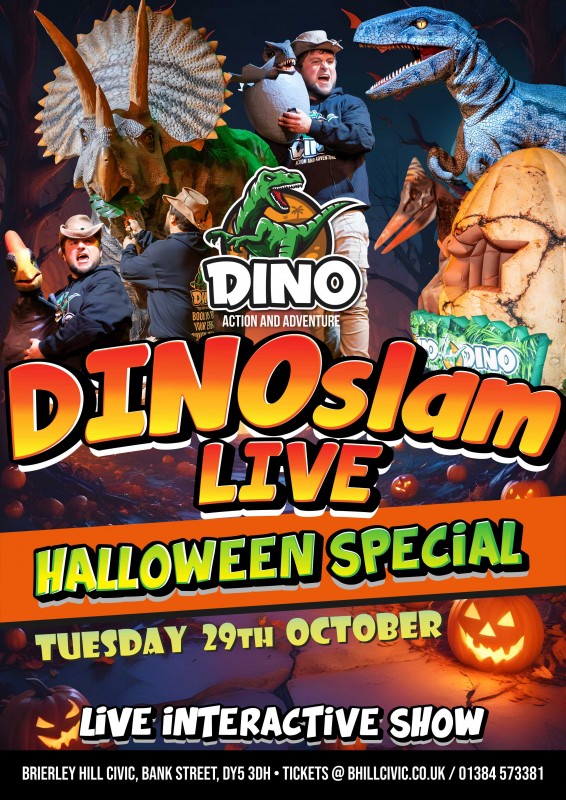 DinoSlam Live! - Halloween Special, 29th October 2024